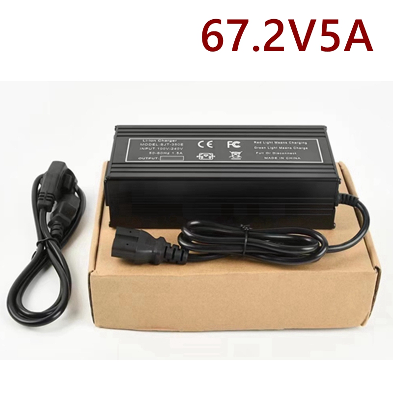 84V 20A Smart Charger - Chargeur rapide 60V 67.2V/5A pour batterie